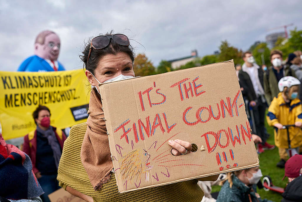 Climate Strike 2021 in Berlin. © Mike Schmidt / Greenpeace