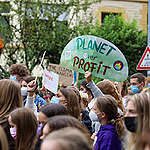 Global Climate Demonstration in Luxembourg. © Lise Bockler / Greenpeace