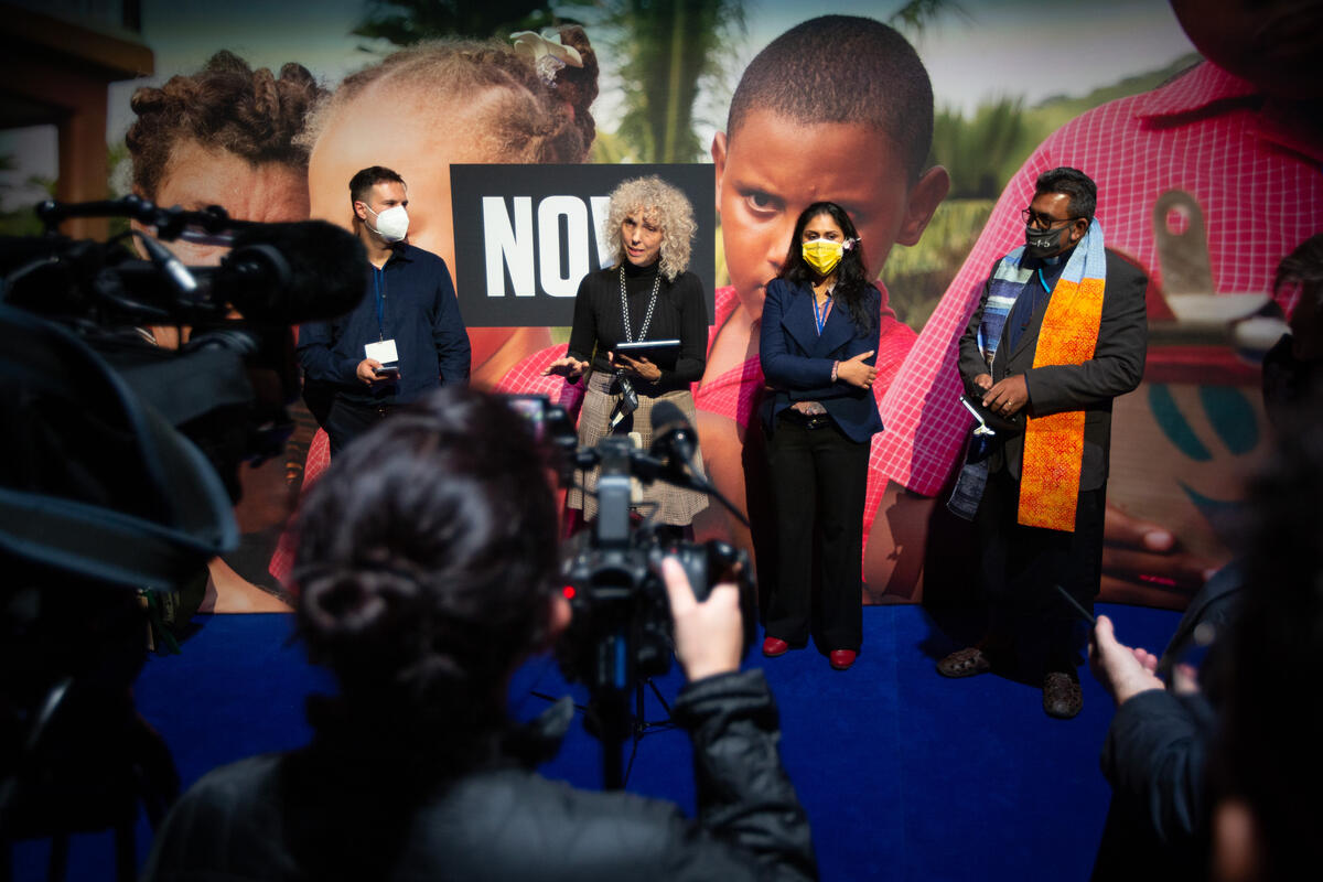Launch of Greenpeace Australia Pacific’s new report ‘Pacific Bully and international outcast: How Australia’s climate policies isolate it from the Pacific and the world’, at the 26th UN Climate Change