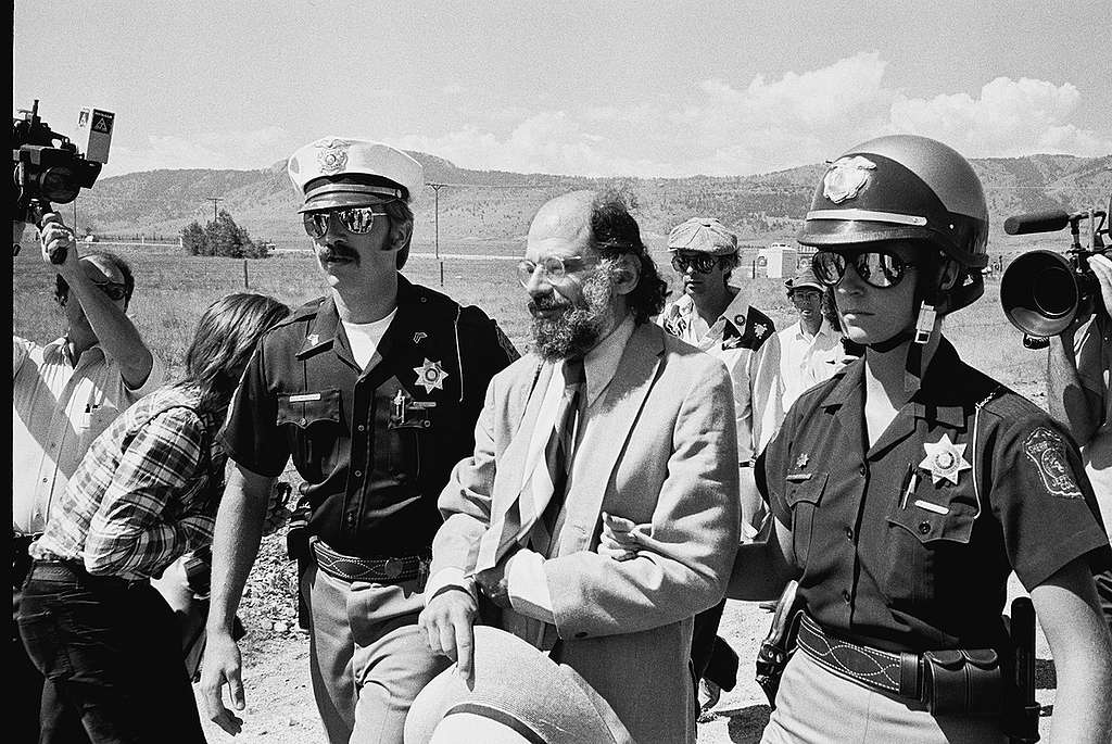 Rocky Flats Nuclear Weapons Campaign. © Greenpeace / Rex Weyler