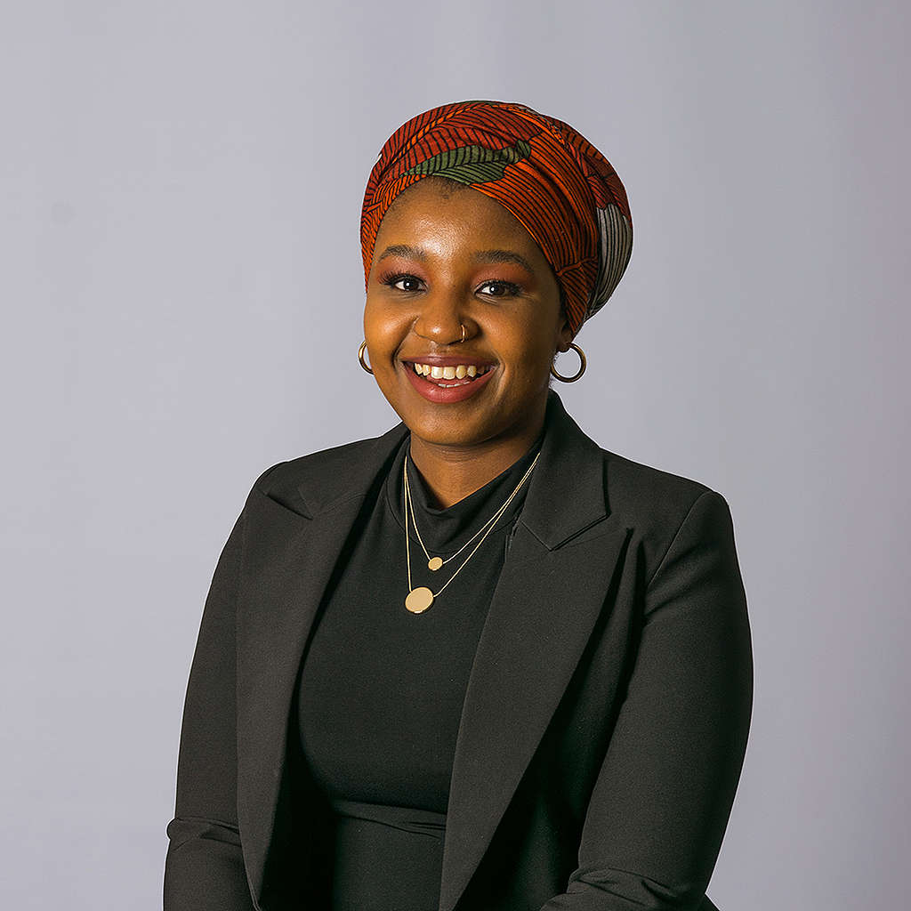 Thandile Chinyavanhu is an environmental and social activist based in South Africa. She works as a climate and energy campaigner for Greenpeace Africa and is part of the Quote This Woman+ database of experts.