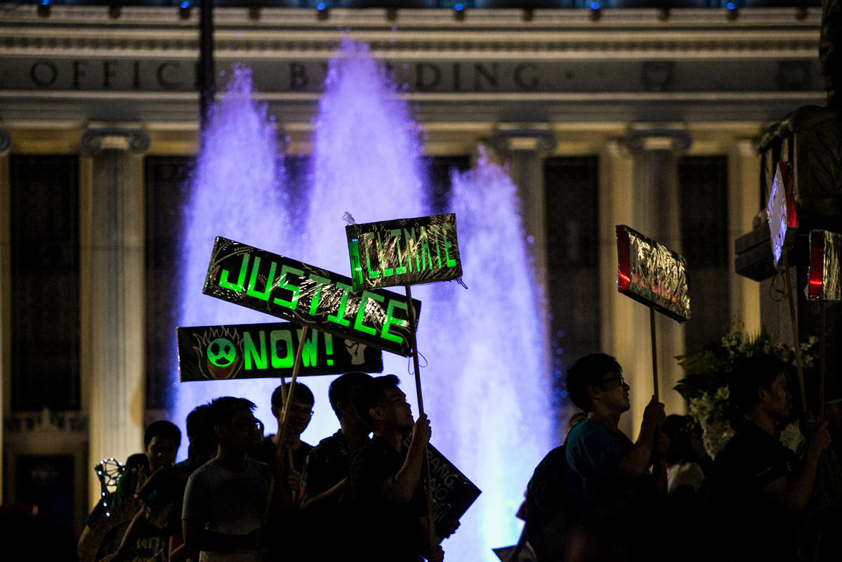 Global Climate Strike in Manila. © Basilio H. Sepe / Greenpeace