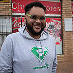 Angelo Louw in Lenasia, South Africa