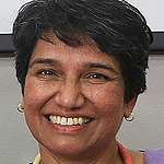 Author and feminist activist Pregs Govender.