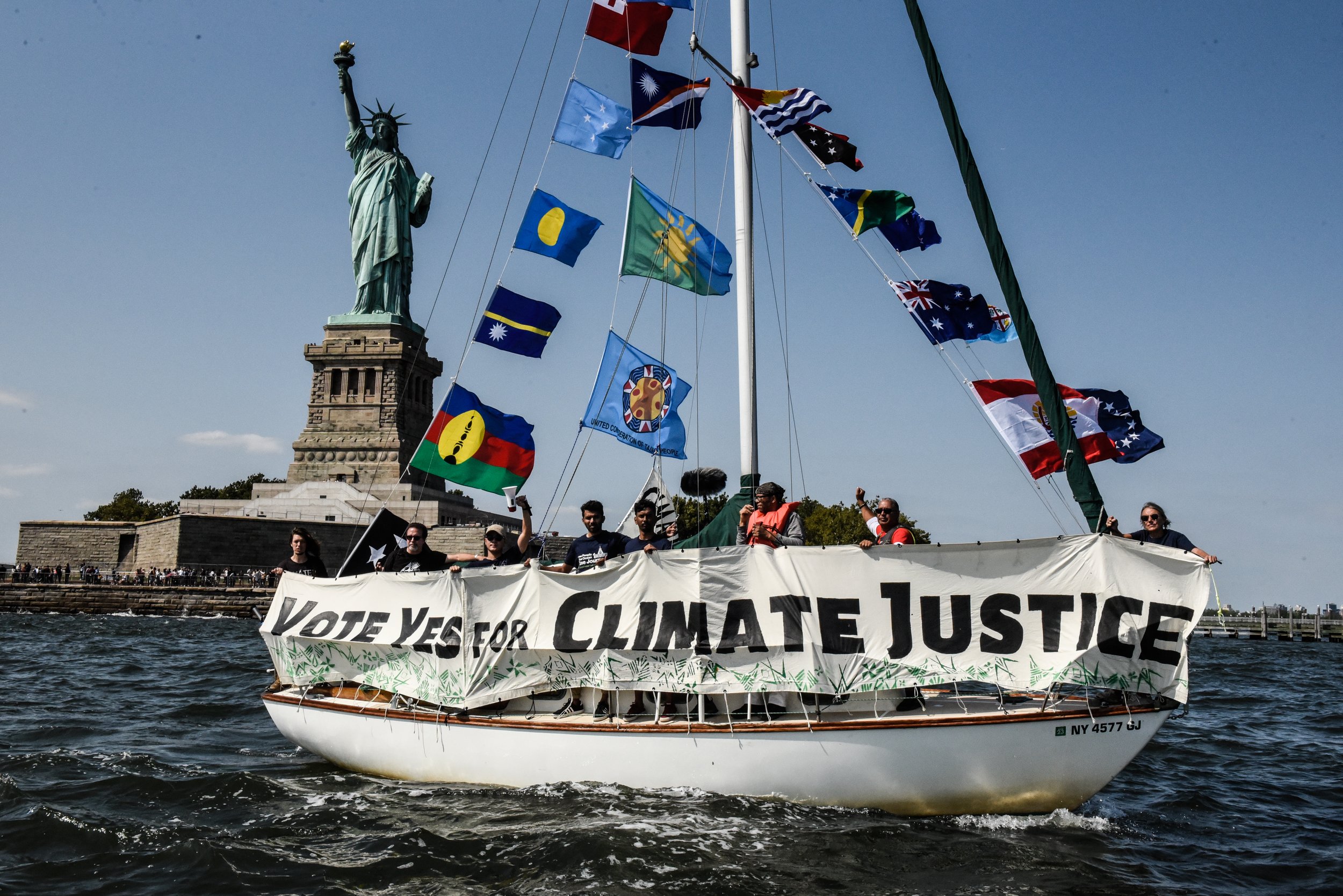 ICJAO UNGA Flotilla for Vote on Climate Action at UN in New York