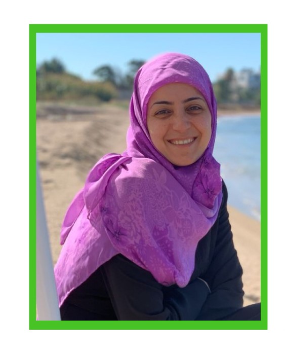 Fatima Yassine (Lebanon), young climate leader on board the Rainbow Warrior for the United for Climate Justice ship tour in Egypt ahead of COP27 taking place in November 2022 Sharm El Sheik, Egypt.