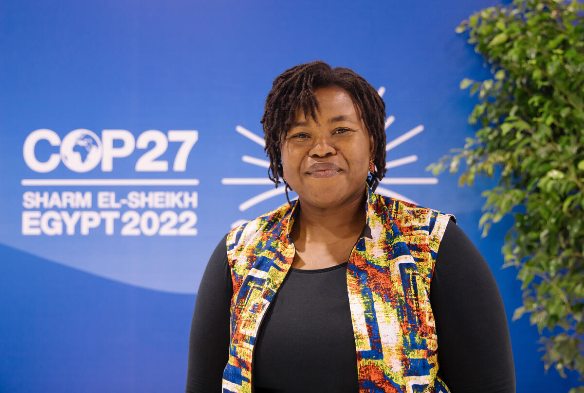 Mbong Akiy Fokwa Tsafack, Head of Communications, Greenpeace Africa at COP27
