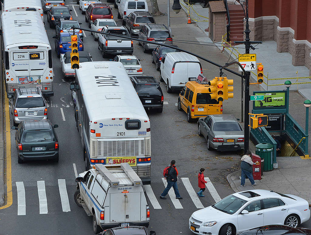 Hurricane Sandy Aftermath in Brooklyn.