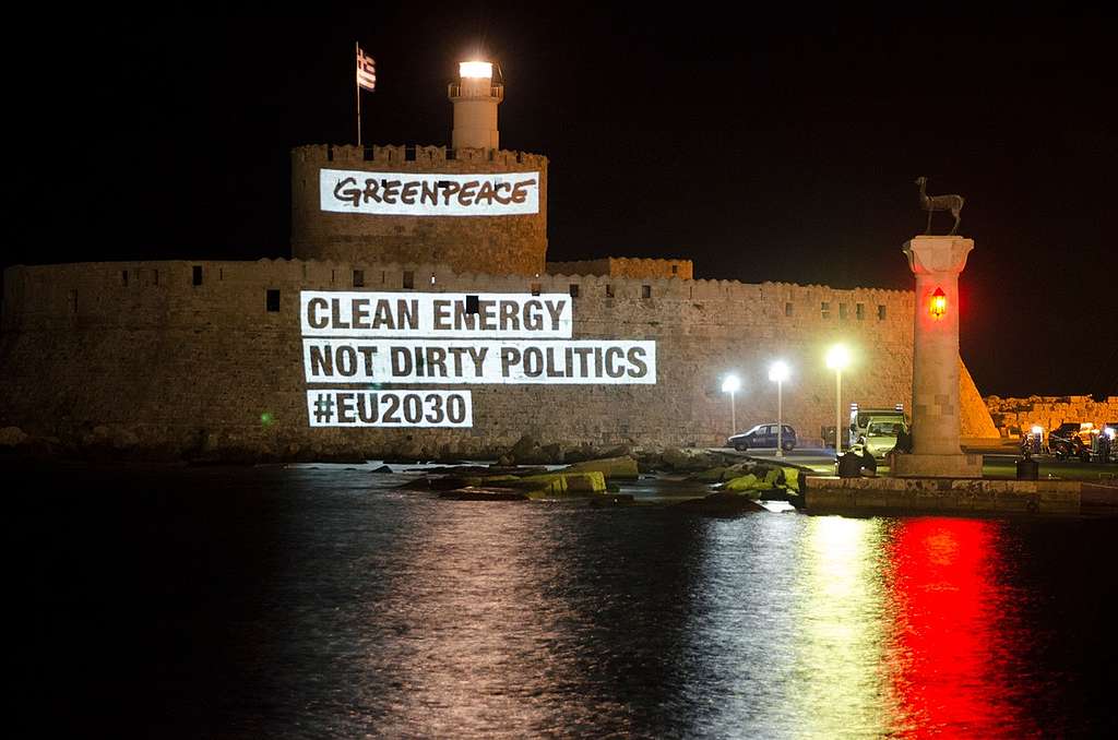 Renewable Energy Projection in Greece.