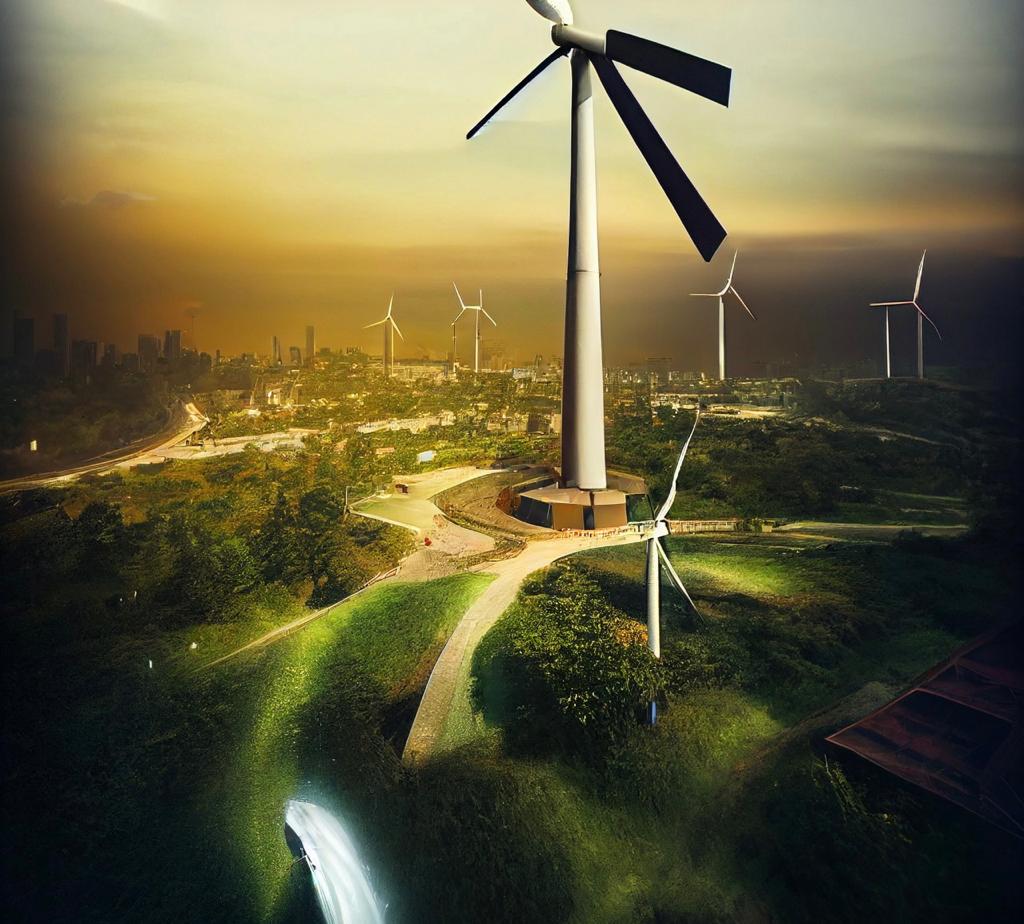 AI Generated Image showing Indonesia’s Renewable energy