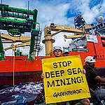 Activists Disturb Deep Sea Mining Test as Operations Re-start in Pacific.