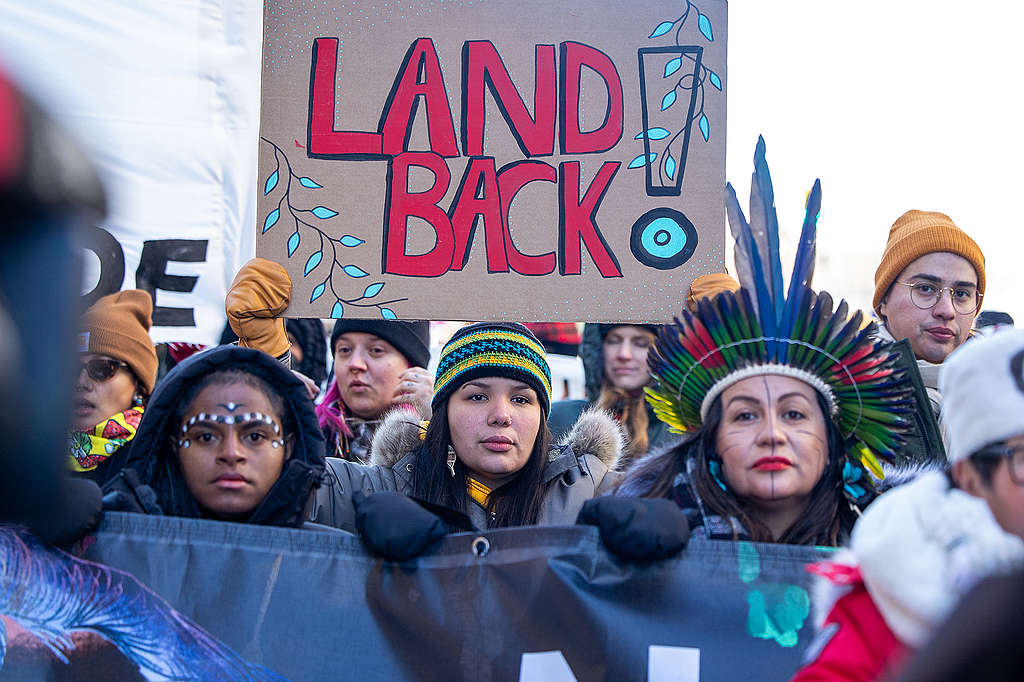Great March led by Indigenous leaders for Biodiversity and Human Rights during COP15 in Montreal Great March led by Indigenous leaders for Biodiversity and Human Rights during COP15 in Montreal