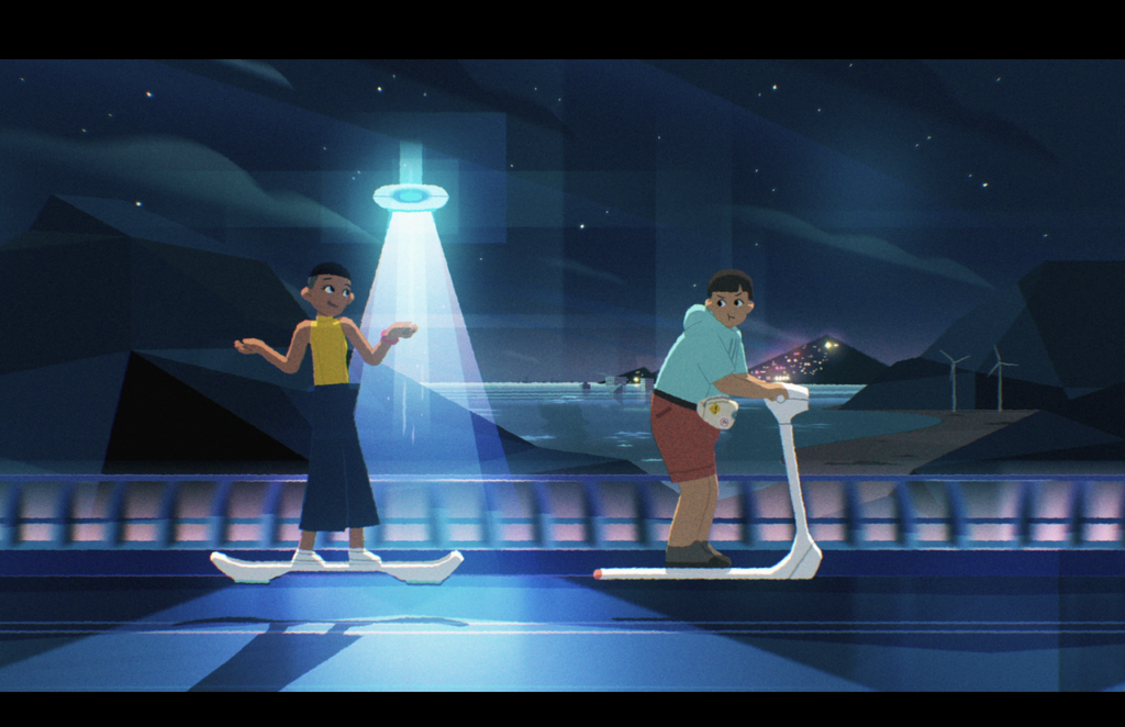 Sunny and Ho from the animated series, Green Future © Green Future / Greenpeace Sunny and Ho from the animated series, Green Future © Green Future / Greenpeace