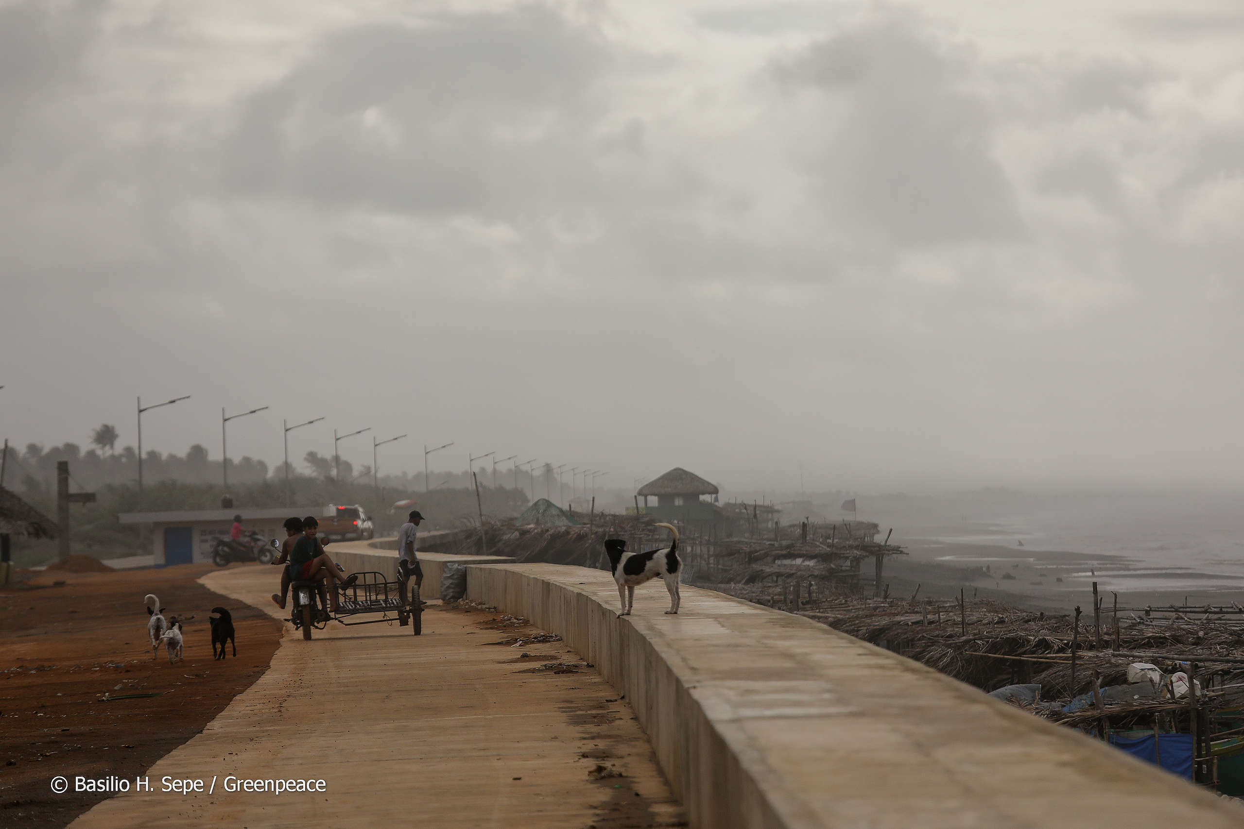 Residents prepare for typhoon Betty as it approaches in Balesteros town, Cagayan province, north of Manila, Philippines. May 28, 2023. Typhoon Betty, which recently smashed the US territory of Guam, entered the Philippine area of responsibility on Saturday packed with heavy rainfall and strong winds.