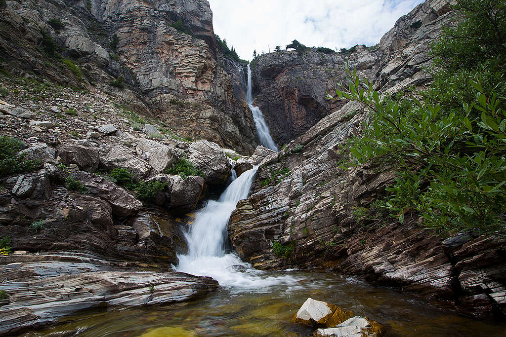 Glacier National Park in Montana. © Greenpeace / Tim Aubry