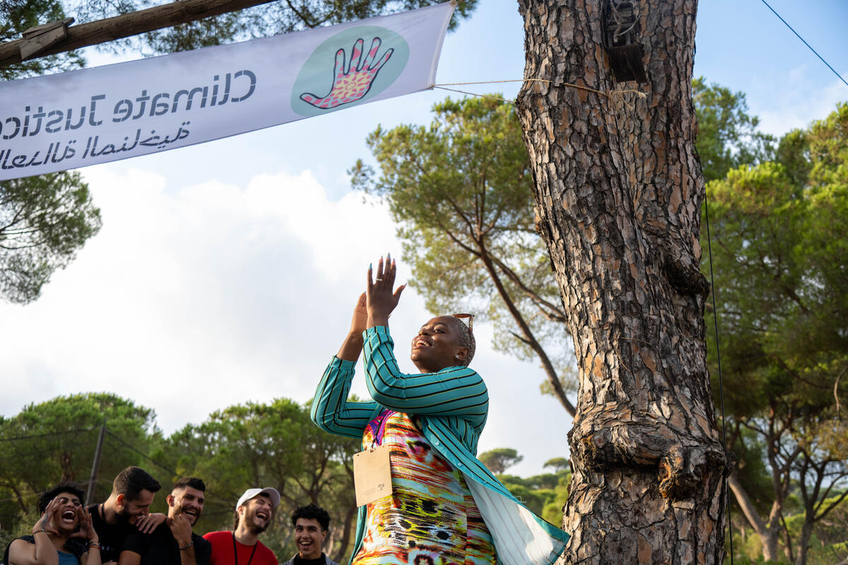 Climate Justice Camp 2023 in Lebanon. © Pamela EA / Greenpeace