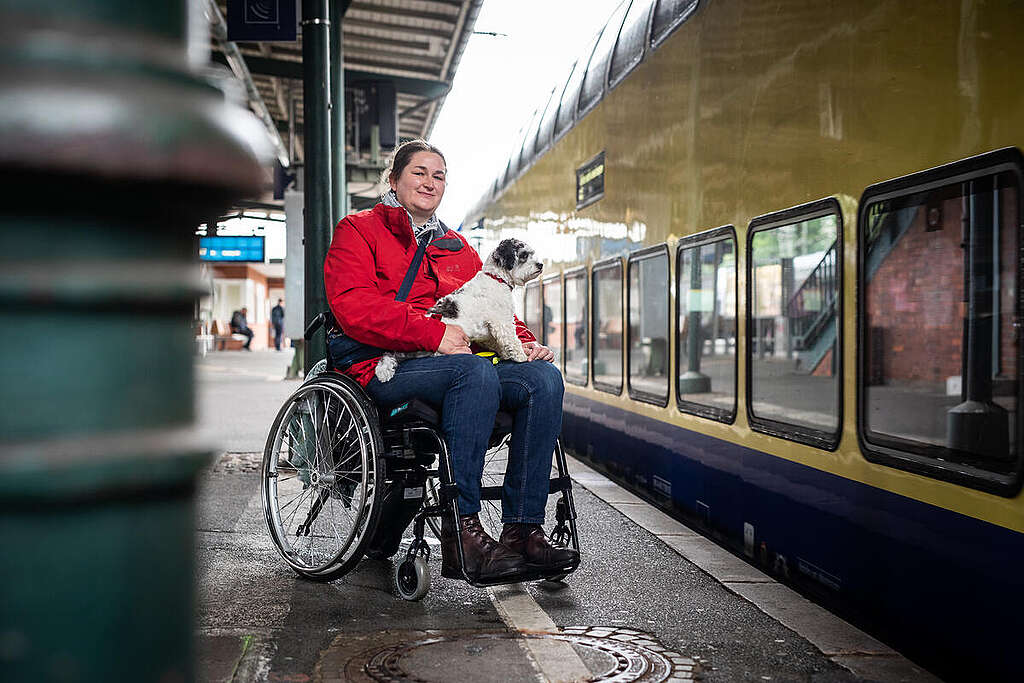 Public Transport 9 Euro Ticket Starts in Hamburg. © Gesche Jäger / Greenpeace