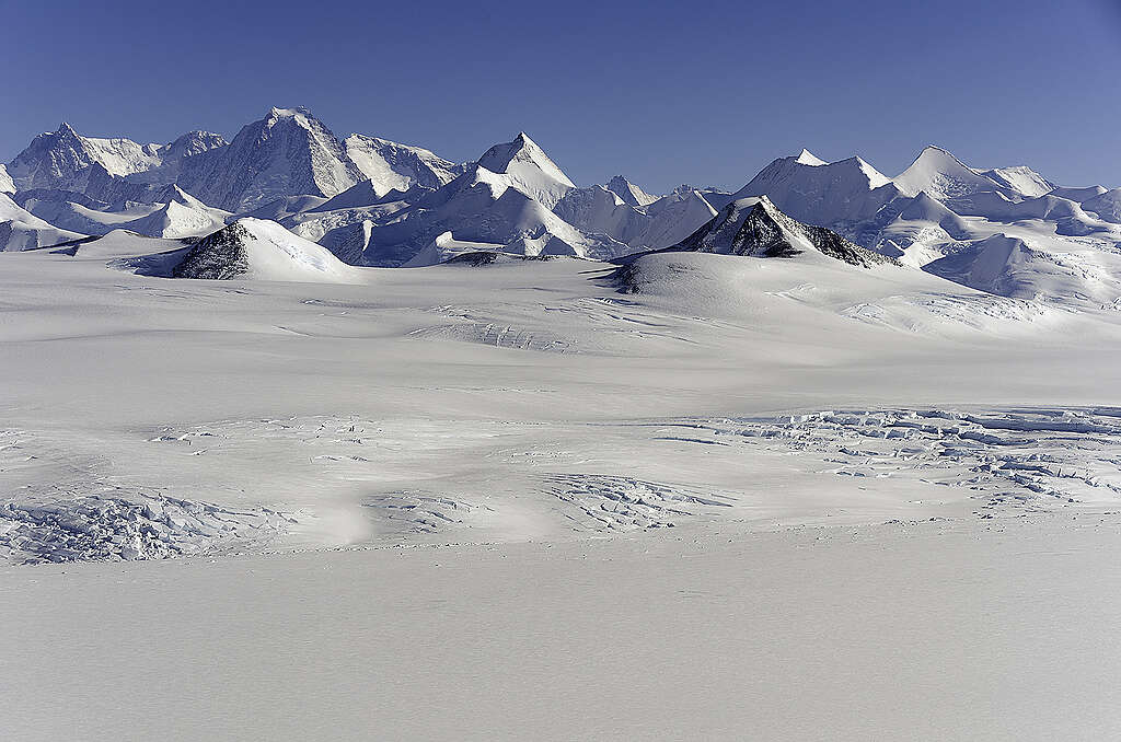 The Sentinel Range in the Ellsworth Mountains.