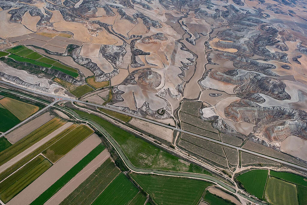 Agricultural Land in Spain. © Greenpeace / Pedro Armestre