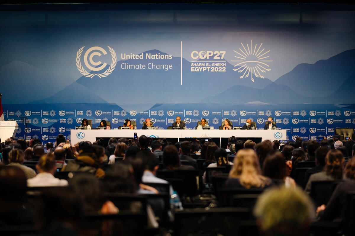 COP 27 People's Plenary in Egypt. © Marie Jacquemin / Greenpeace COP 27 People's Plenary © Marie Jacquemin / Greenpeace in Egypt. © Marie Jacquemin / Greenpeace