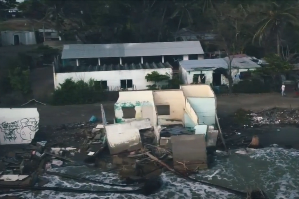 Flooding in El Bosque, Mexico