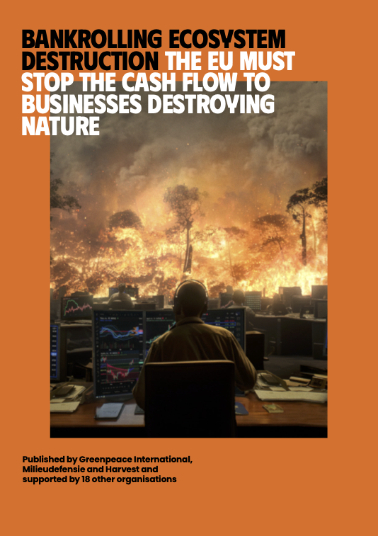EU Bankrolling Ecosystem Destruction cover