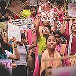 Climate marches and protests in Patna, India.