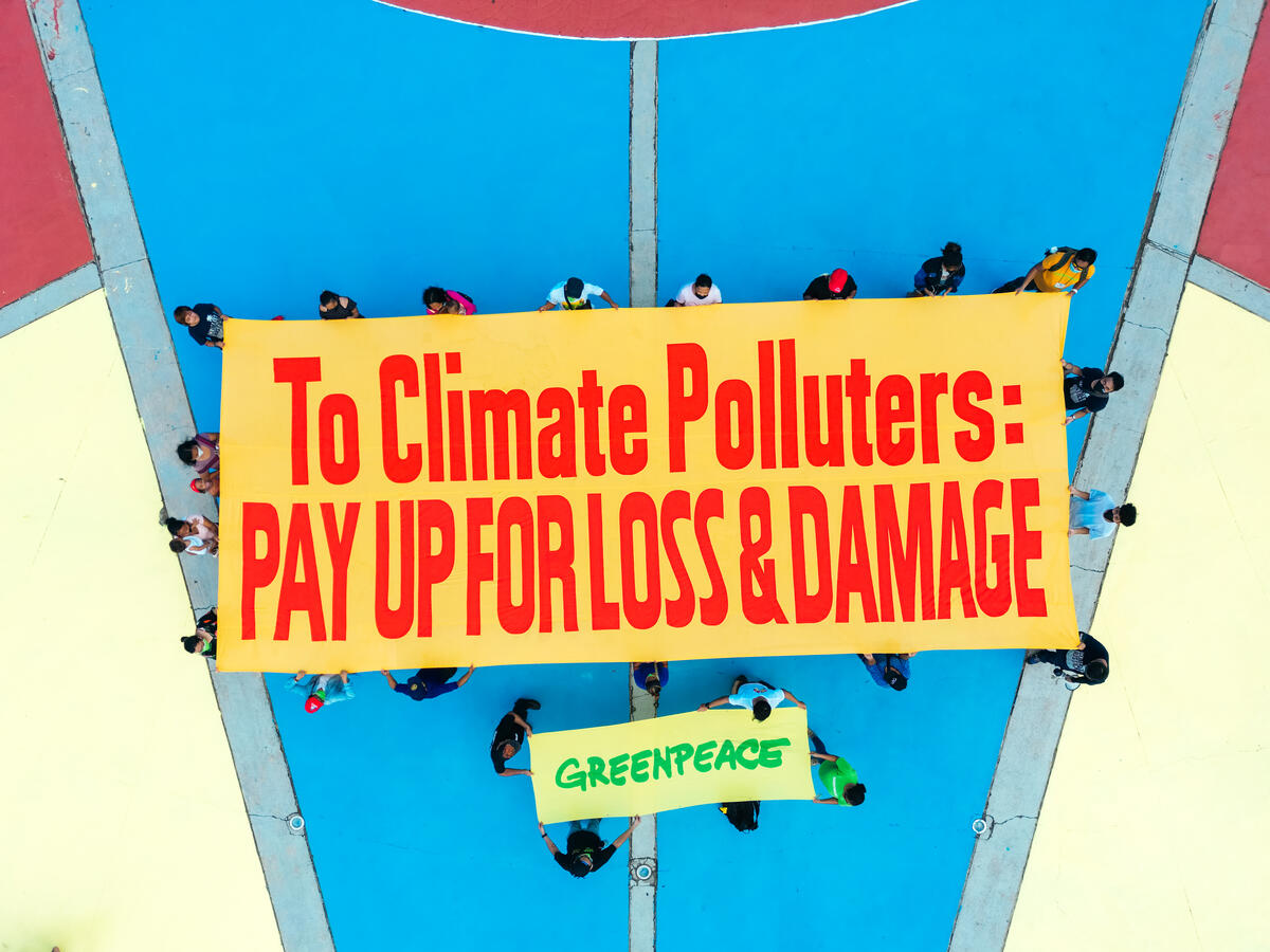 People Climate Strike in Quezon City. © Jilson Tiu / Greenpeace People Climate Strike in Quezon City. © Jilson Tiu / Greenpeace