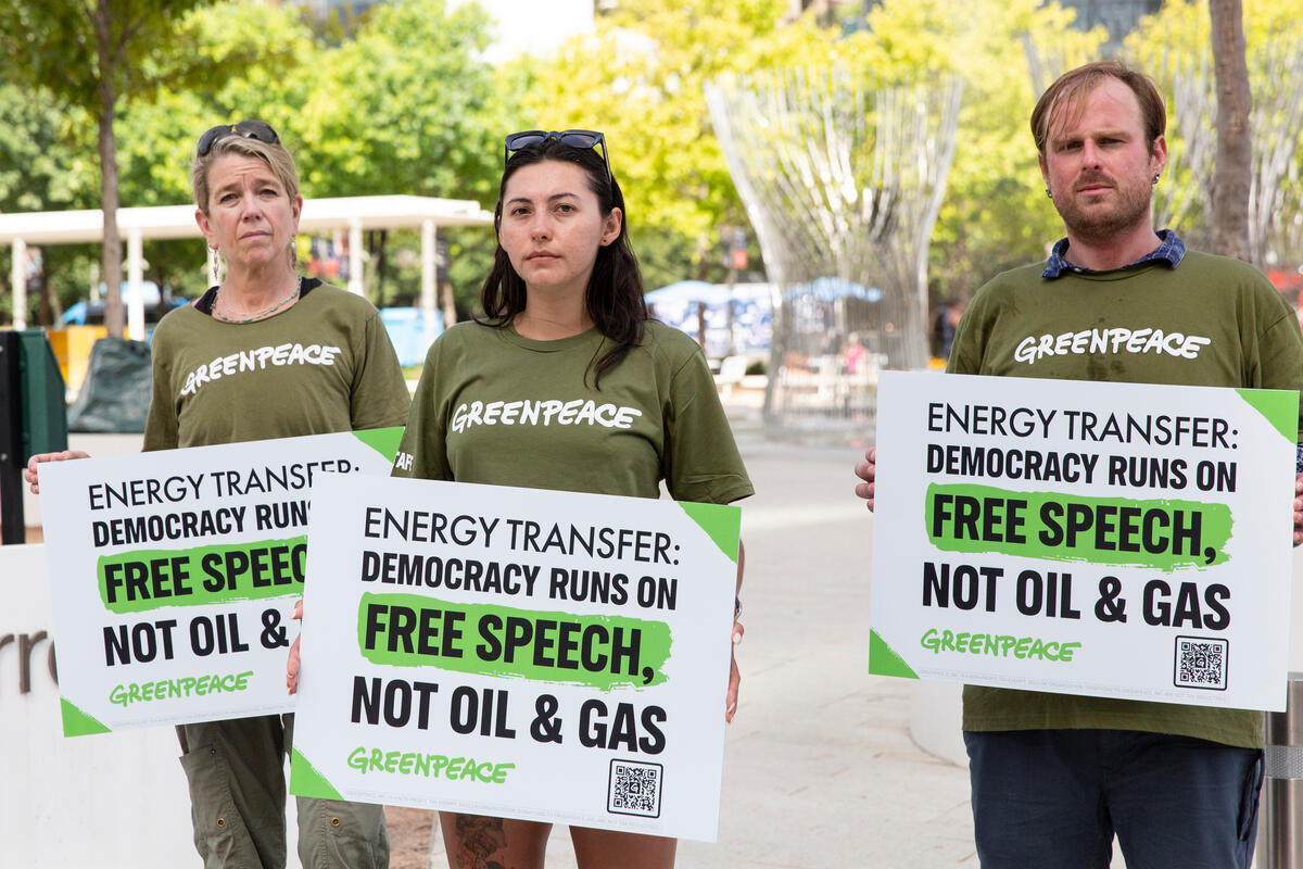 Stop corporate intimidation