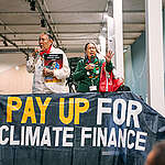 The 29th UN Climate Conference, COP29, takes place in Baku, Azerbaijan, from 11 to 22 November 2024. Greenpeace is at the COP to hold governments to account to make fossil fuel polluters pay for the climate crisis they have created, and put fossil fuel phase out plans at the heart of national climate action.