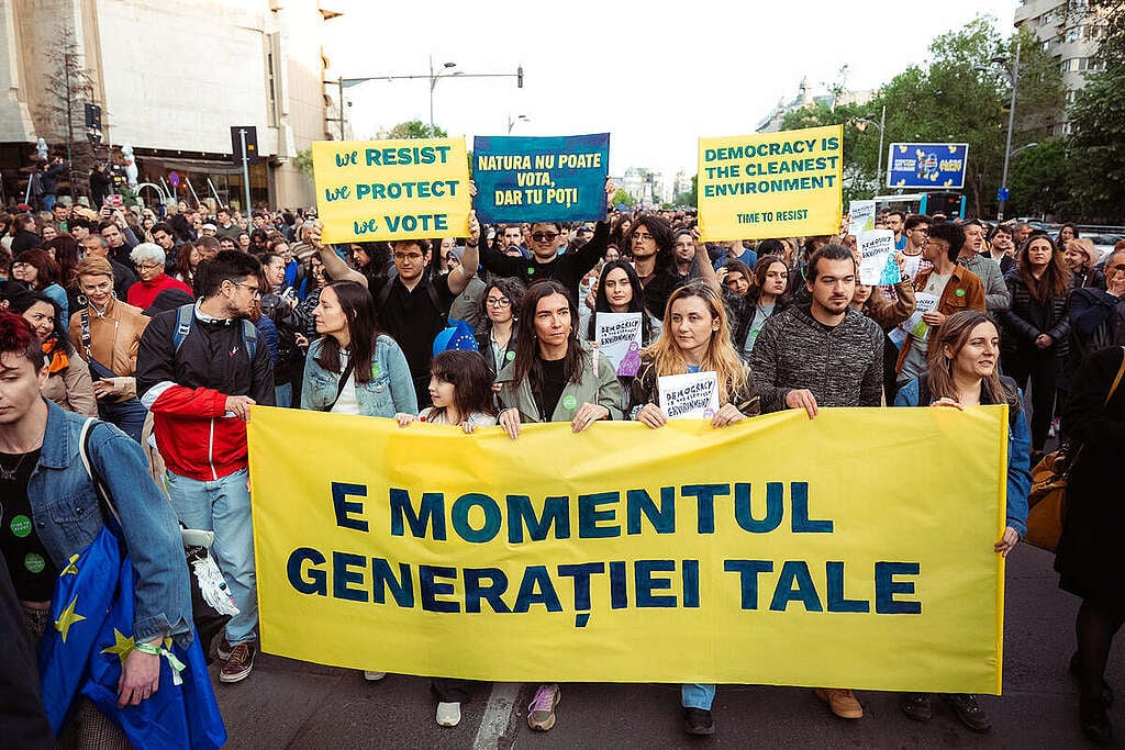© Cristian Cojocărița / Greenpeace © Cristian Cojocărița / Greenpeace