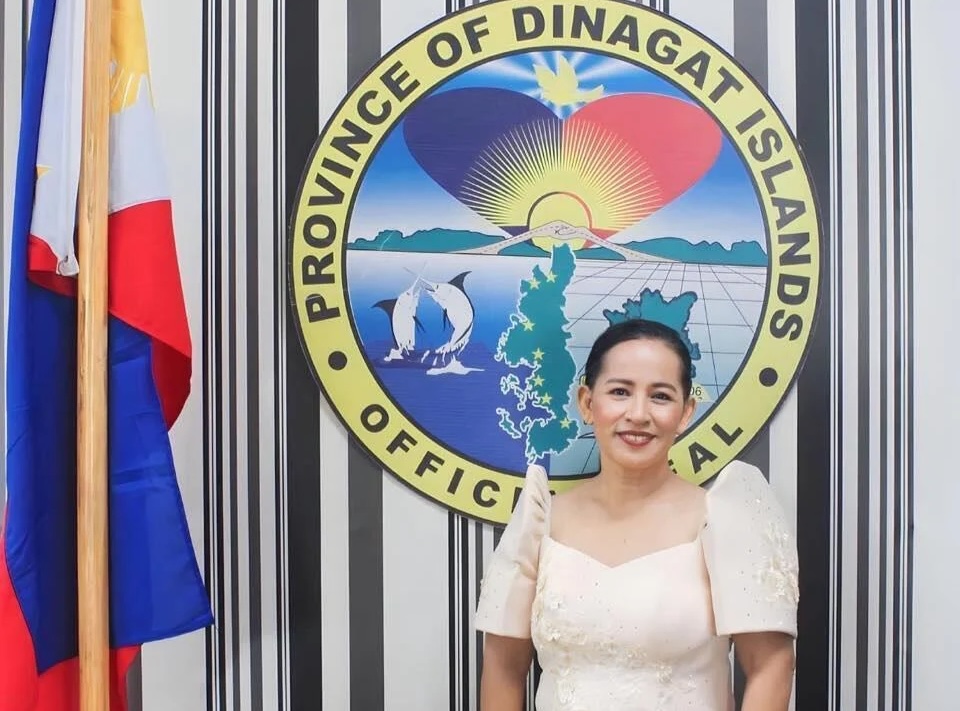 Board Member Anna Lyn Dialde, supporter of the Polluters Pay Pact in the Philippines.