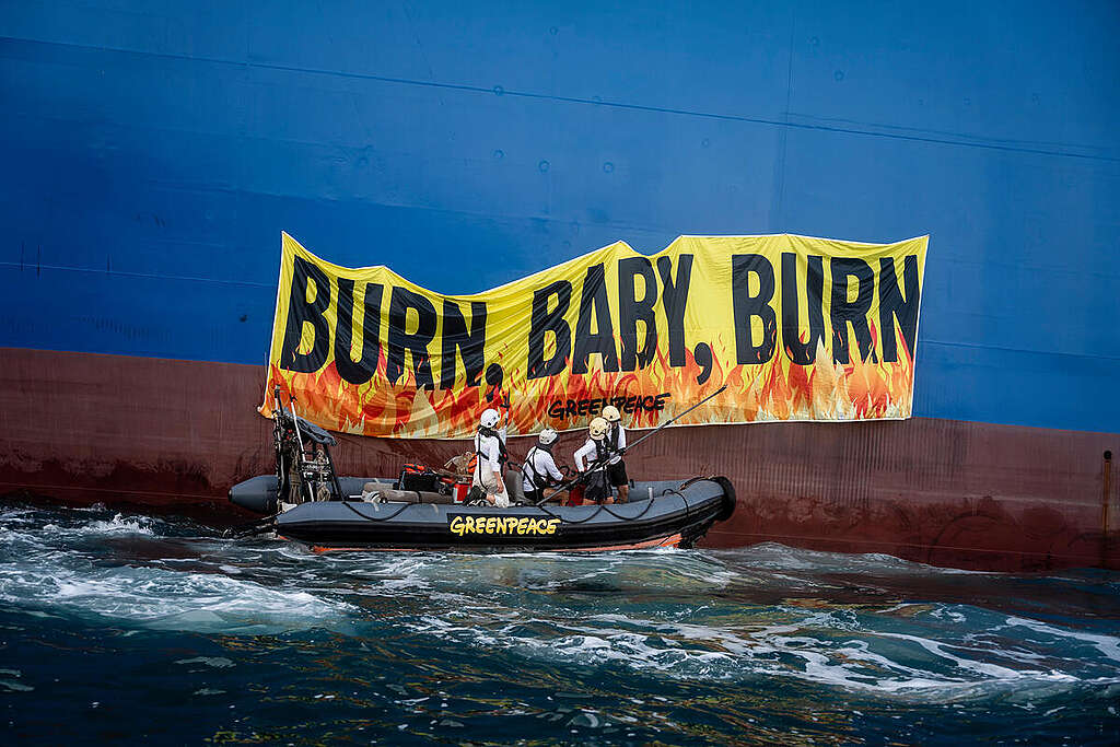 Action Against Climate-Wrecking Fossil Gas in Italy. © Greenpeace / Francesco Alesi Action Against Climate-Wrecking Fossil Gas in Italy. © Greenpeace / Francesco Alesi