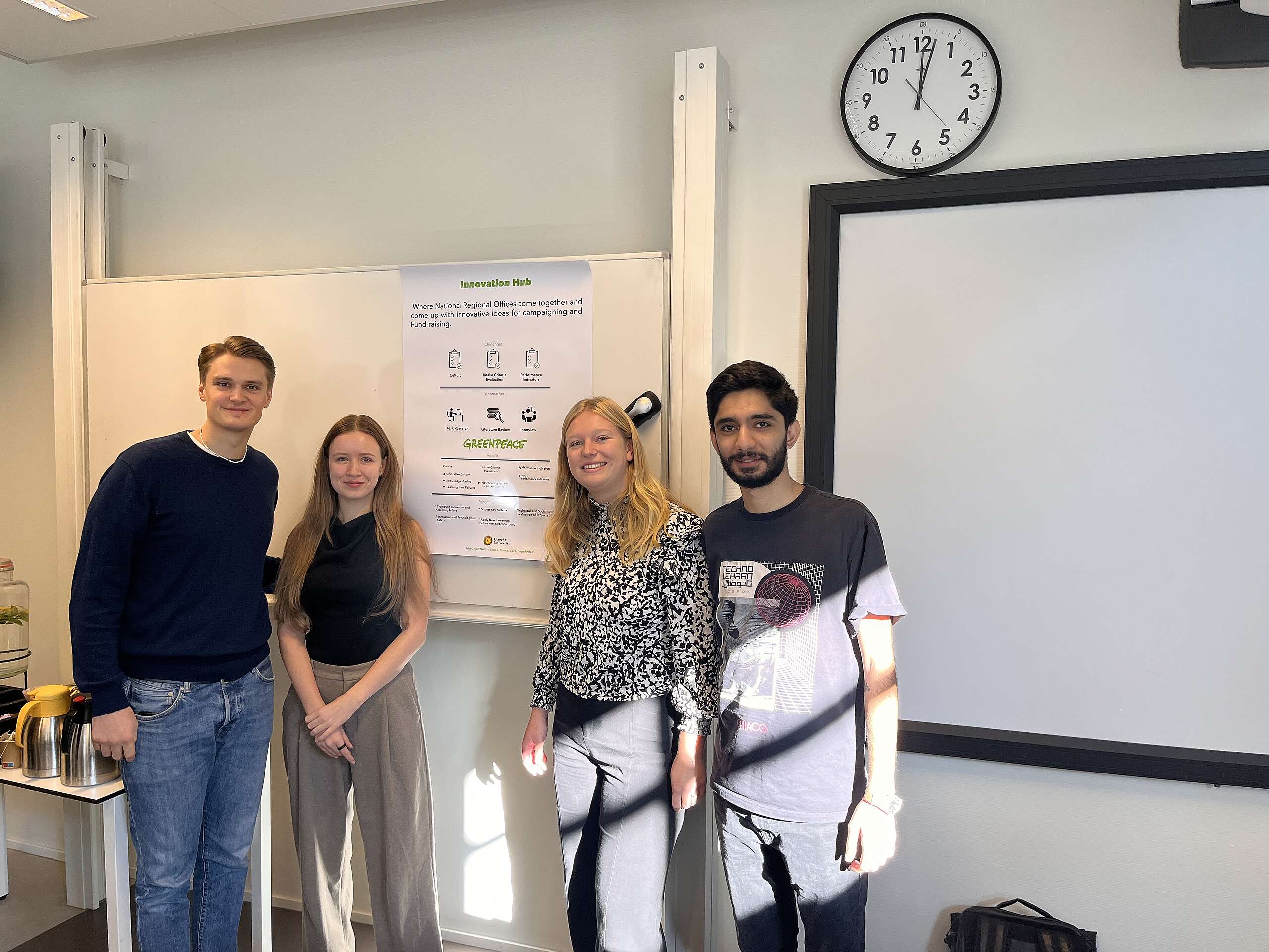 A student journey to build Greenpeace’s Innovation Hub