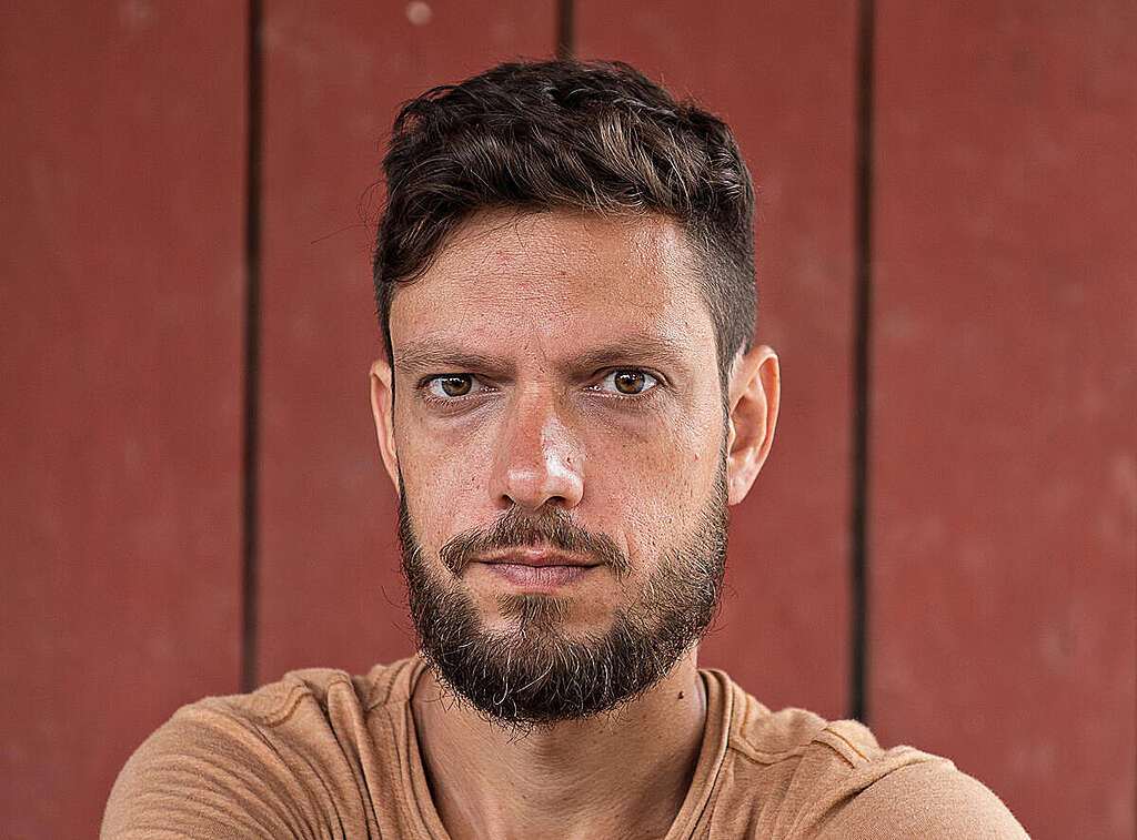 Daniel Gutierrez Govino, supporter of the Polluters Pay Pact in Brazil. Daniel Gutierrez Govino, supporter of the Polluters Pay Pact in Brazil.