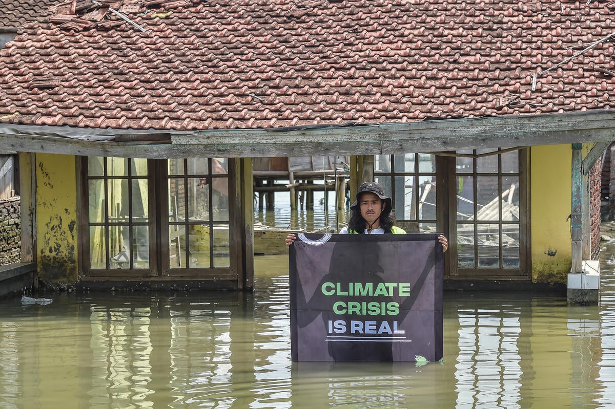 That afternoon, the climate crisis knocked on my door