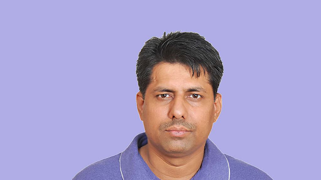 Portrait of Dharmendra Kumar