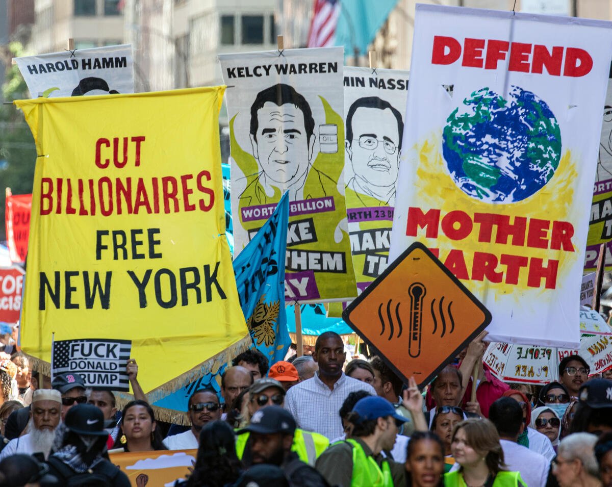 New York City Climate March 2025. © Tim Aubry / Greenpeace