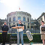 On 15 June 2021, Greenpeace Nordic and Young Friends of the Earth, along with six young climate activist file an application with the European Court of Human Rights (ECtHR). 
The applicants claim that the decision to issue licences for oil and gas extraction in the Norwegian Arctic violates their fundamental human rights and increases the risk of harm due to climate change.
The individual applicants include six young activists: Ingrid Skjoldvær (27), Gaute Eiterjord (25), Ella Marie Hætta Isaksen (23), Mia Cathryn Chamberlain (22), Lasse Bjørn (24), and Gina Gylver (20).