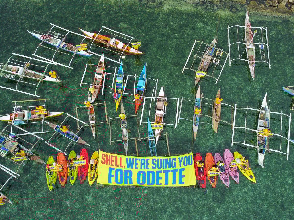 Filipinos experience the worst typhoons every year. Now, they’re suing Shell.