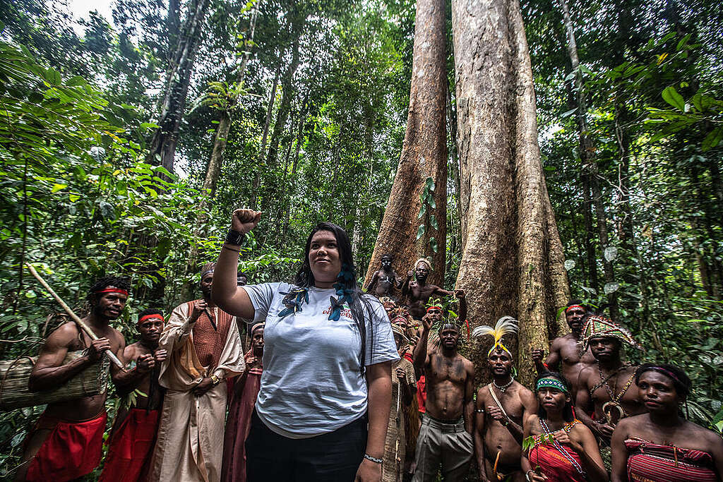 The 2nd Forest Defender Camp 2025 in Papua Day 4. © Jurnasyanto Sukarno / Greenpeace The 2nd Forest Defender Camp 2025 in Papua Day 4. © Jurnasyanto Sukarno / Greenpeace