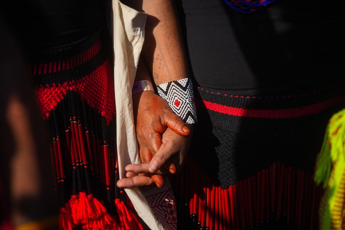Indigenous March Kicks off the Second Week of COP30 in Belém. © Filipe Bispo / Greenpeace