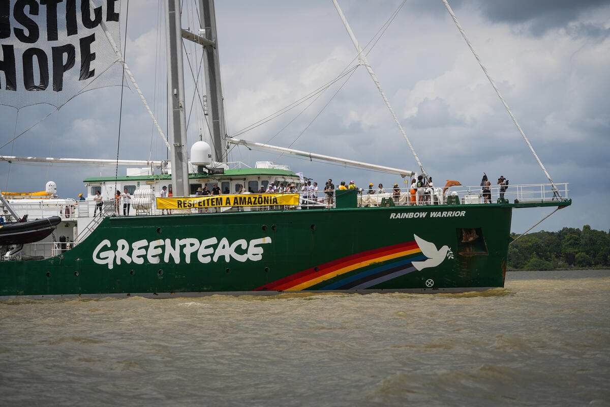 People’s Summit Flotilla with over 200 vessels demand climate justice at COP30