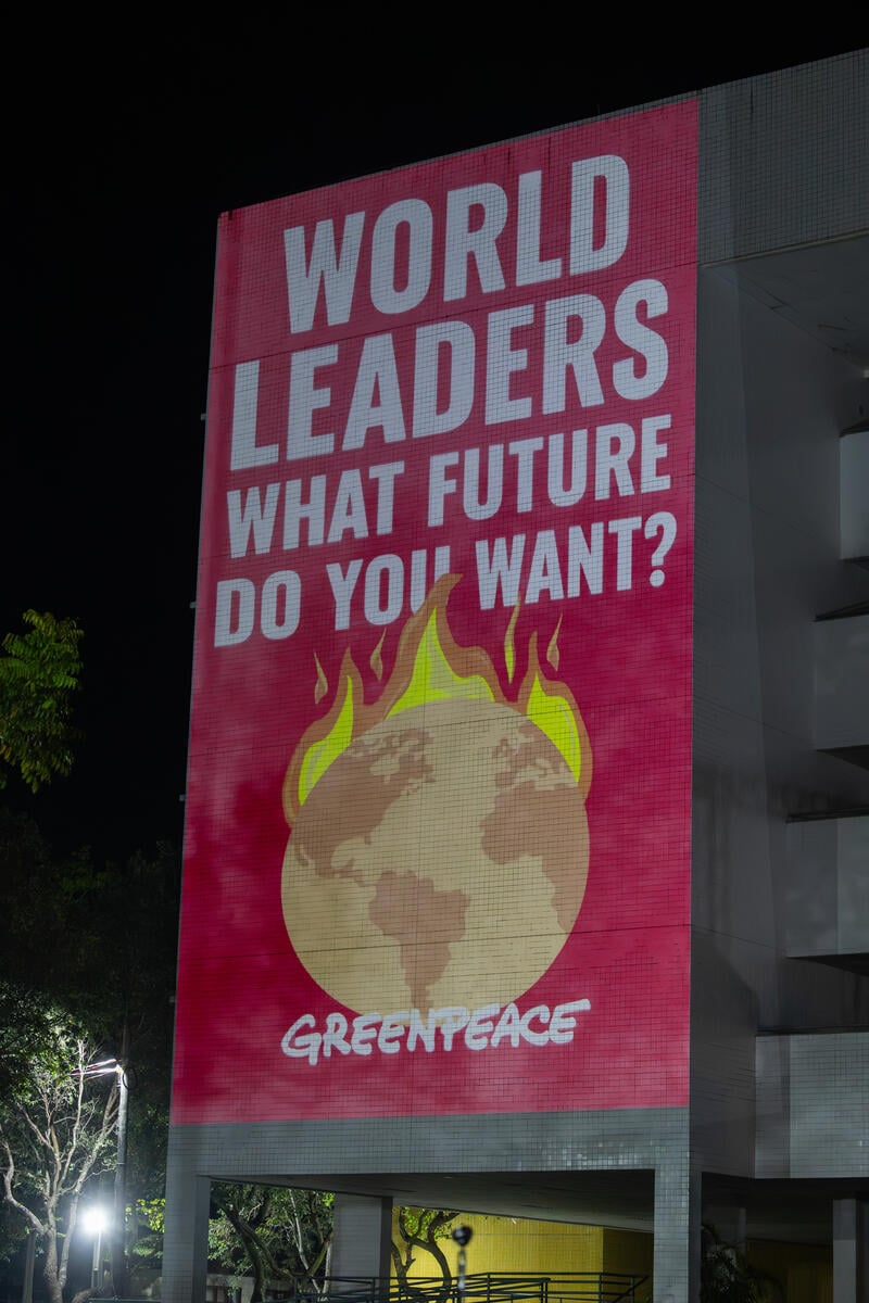 Greenpeace: Bold climate and forest action can make Belém an historic COP30