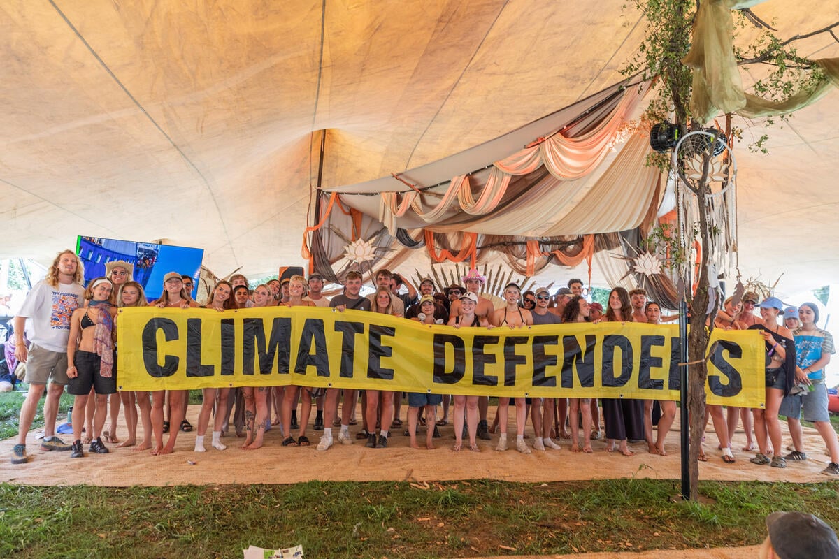 Greenpeace Workshop at Lost Paradise Festival in Australia. &copy; Greenpeace
