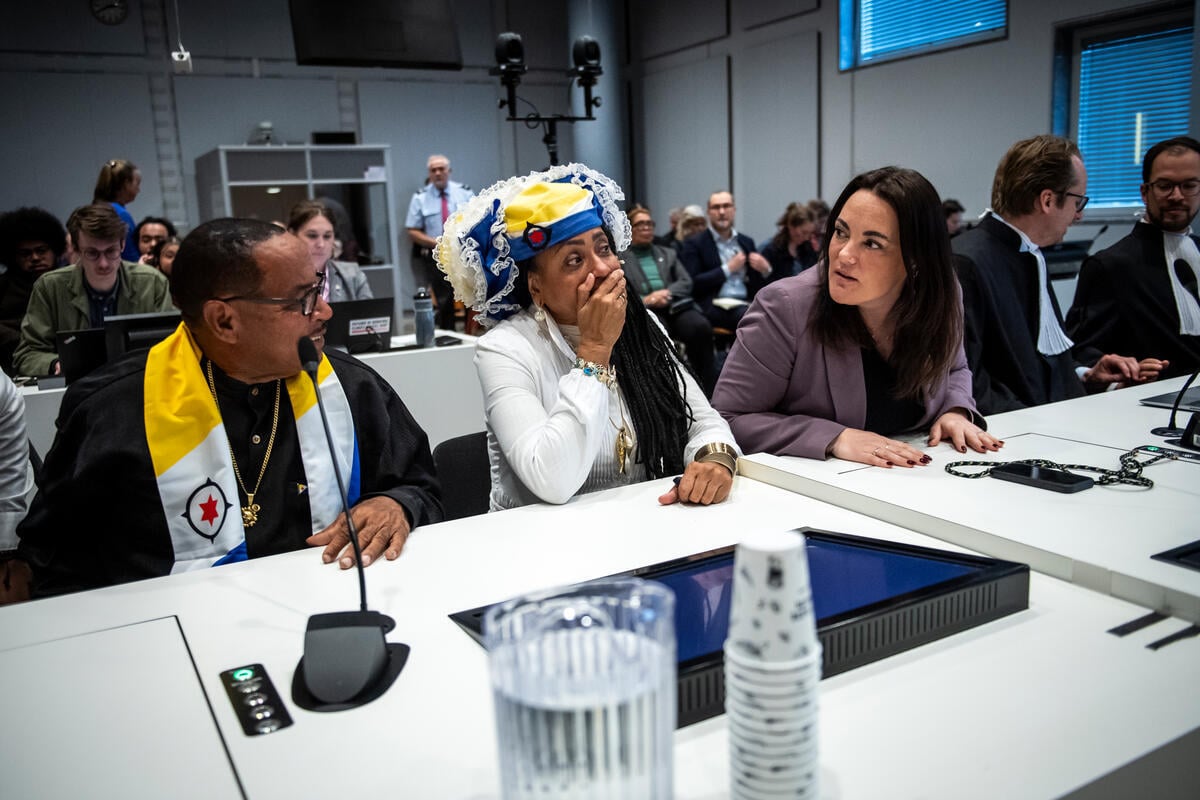 Historic Victory: Court Rules State's Climate Policy Insufficient in Bonaire Climate Case. &copy; Marten van Dijl / Greenpeace / Greenpeace