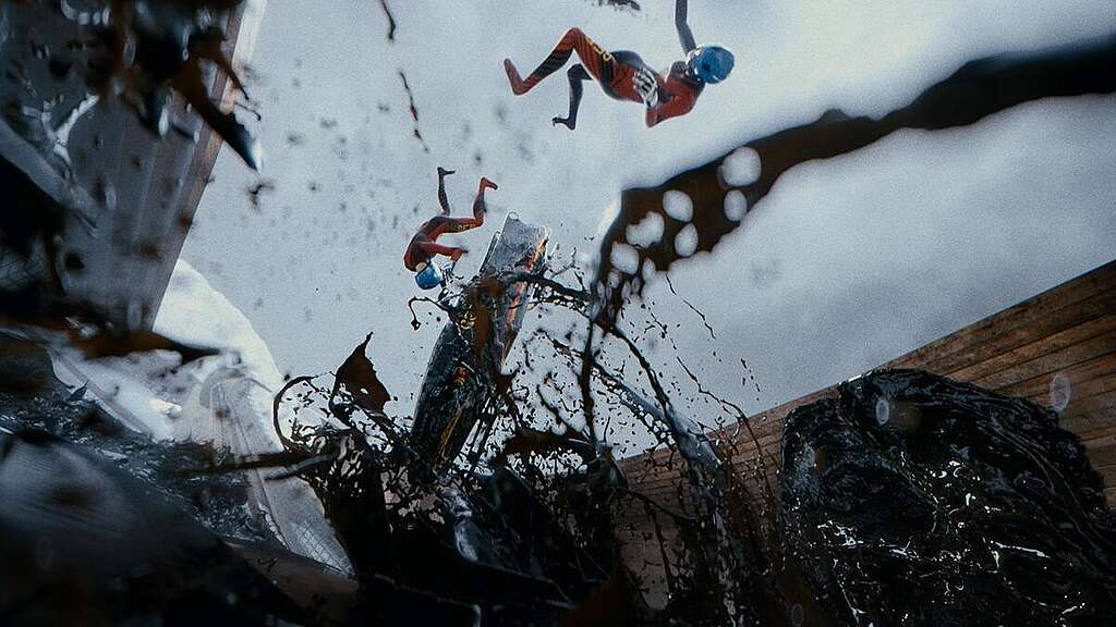 "Winter OILympics" - Animation (Video Grab). ©  Studio Birthplace / Greenpeace