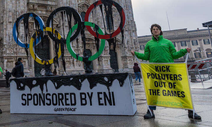 Will the International Olympic Committee stand with athletes or Big Oil?