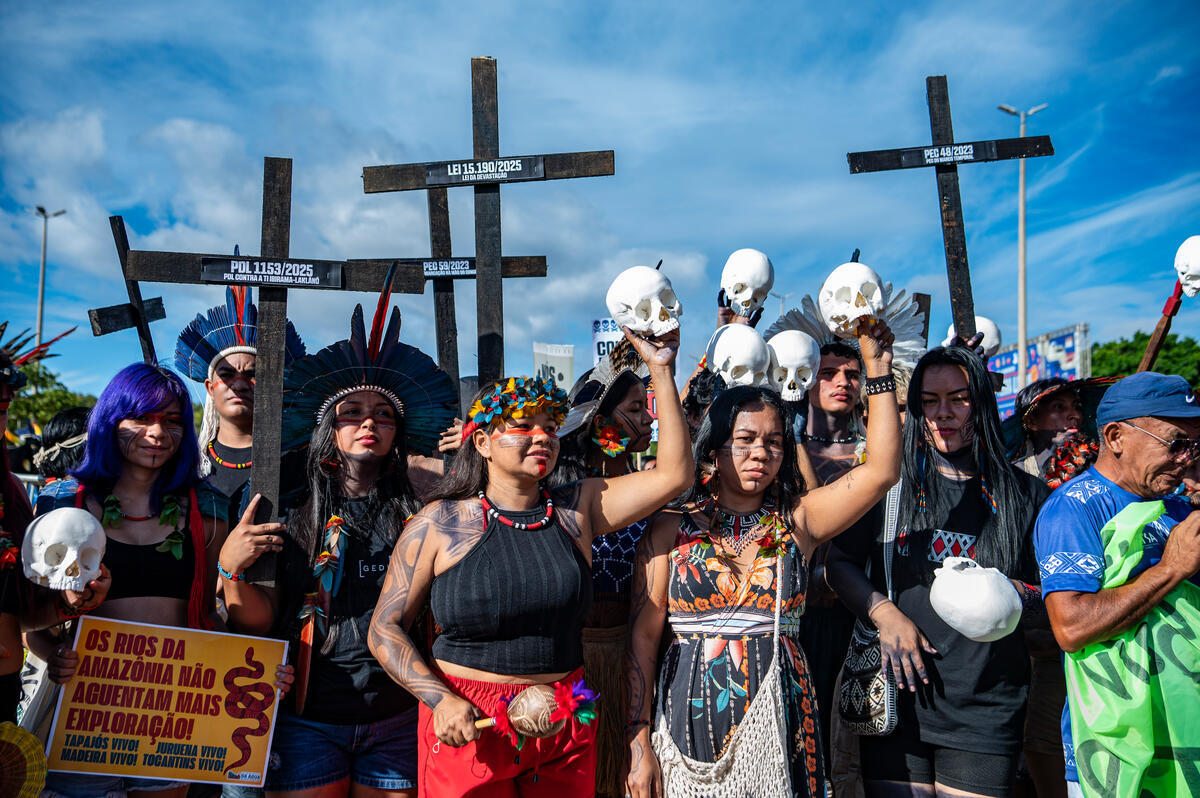 Free Land Camp (ATL) 2026 in Brasilia. © Edgar Kanaykõ / Greenpeace Free Land Camp (ATL) 2026 in Brasilia. © Edgar Kanaykõ / Greenpeace