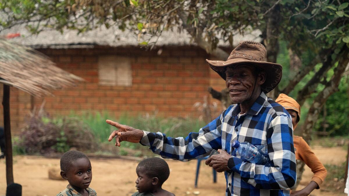 Forest Expedition Trip in Lokalama, DRC. © Greenpeace / Junior D. Kannah